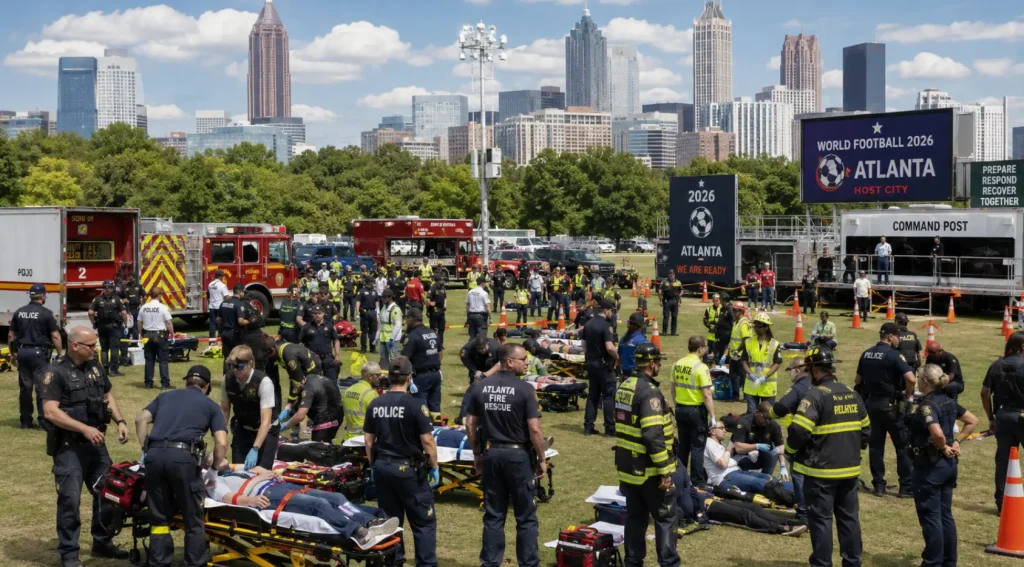 Atlanta Runs World Cup 2026 Mass Casualty Drill